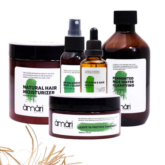 Standard Natural Hair Care Set Amari Hair Care
